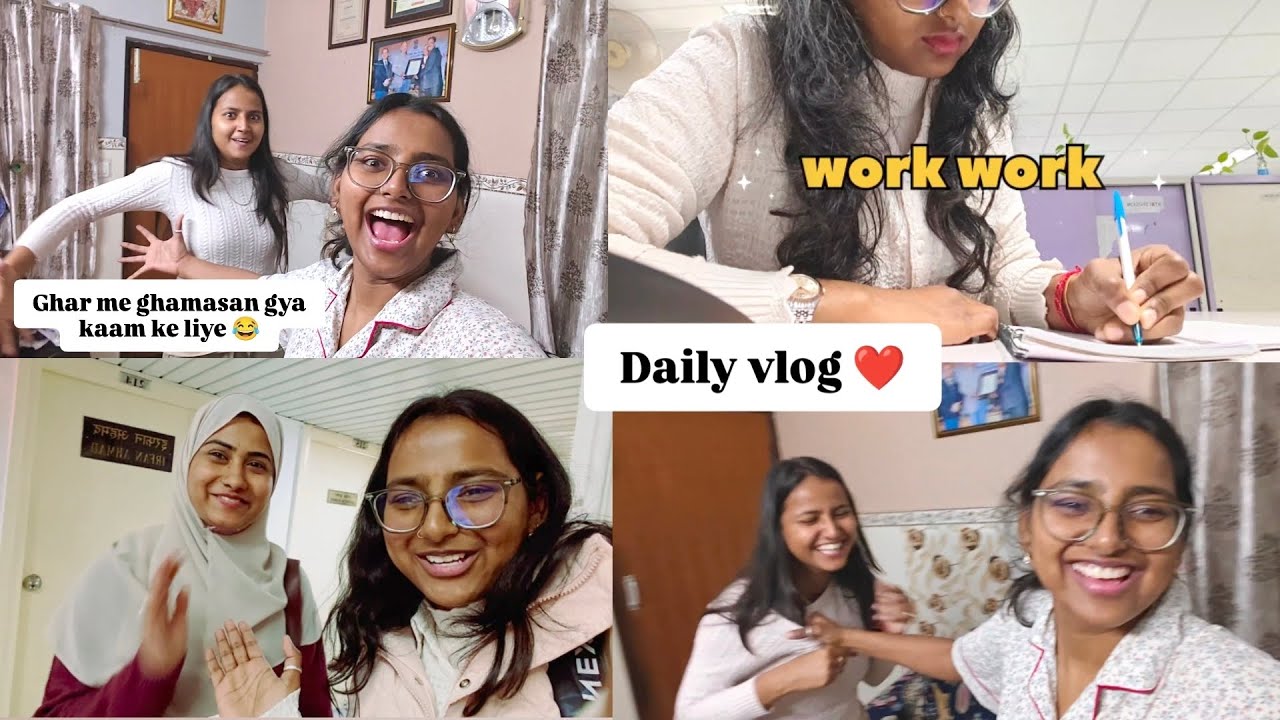 Ek or romanchak din❤️ #dailyvlog | Nandi or meri ladai Hui 😂 #funny #youtube #vlog #sarkarioffice 