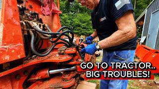 Kubota Backhoe Hydraulic Boom Cylinder Removal/Repair/Re-seal/Rebuild @kubotatractorcorporation