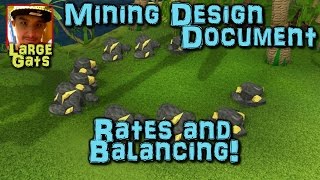 Full Mining: Design document - Rates and Balancing Guide