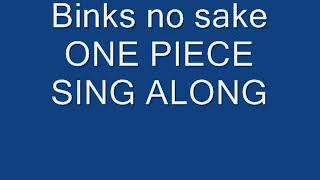 Binks no sake-one piece(FULL with lyrics)