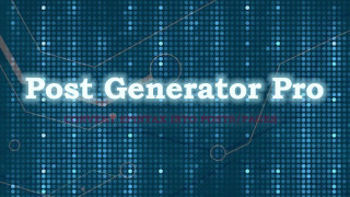how to download post generator pro