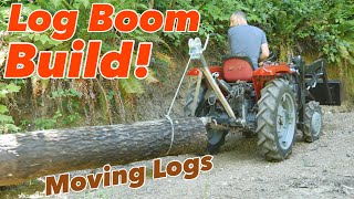 Building a 3 point log skidder boom for my tractor