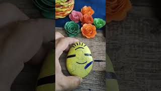 #stonepainting#rockpainting #stoneart#paintedstones #rockpaintingart#rocks #handpaintedrocks#shorts