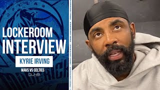 Kyrie Irving: Celtics Fans Have the RIGHT to Boo Me | Mavericks Postgame Interview