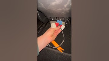 Install OBD Scanner in Tesla Model 3 / Y #shorts #teslamodely #teslamodel3