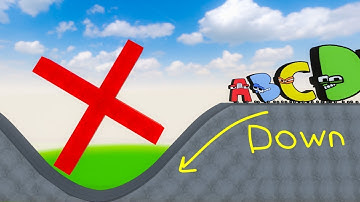 Alphabet Lore Vs BanBan Alphabet Lore Vs DEATH OF DOWN in Teardown