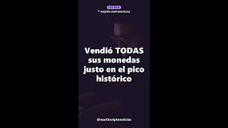 El creador cripto que vendió TODO en el pico máximo 🧠