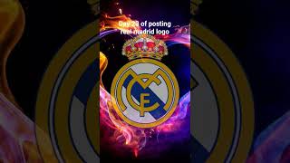 day 23 of posting real madrid logo