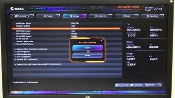 How To Enable/Disable HD Audio Controller On Gigabyte AORUS X870 Series Motherboard
