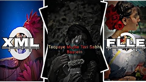 #Zara Zara x bangla song🥀💔xml file bangla song 🔰XML file Hindi song🔰XML file alight motion#XML file🔰