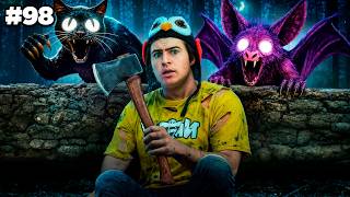 99 NOITES NA FLORESTA (NA VIDA REAL) *ENFRENTEI TODOS OS ANIMAIS