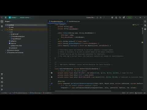 EFFICIENT PHONEBOOK APPLICATION | DSA | D10C