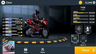 Speed Racer : Motor bike race (Android & iOS) screenshot 1