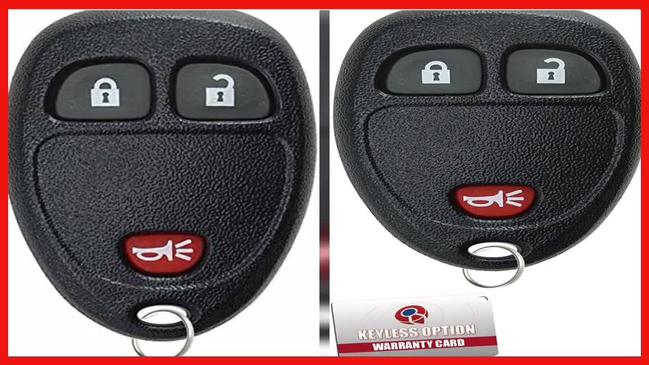 Affordable Keyless Entry Remote Replacement with Easy DIY Programming ...
