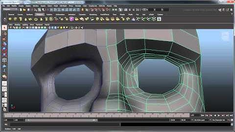 Modeling a head with proper topology - Part 3