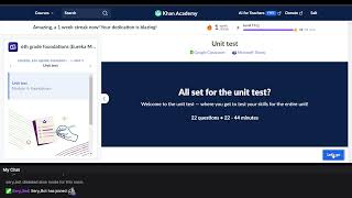 Learning Coding & Math, Exercism Python Track, Khan Academy  8/4/2024, Part 1