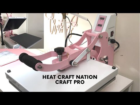 Craft Pro Heat Press and Heat Press Tips for All 