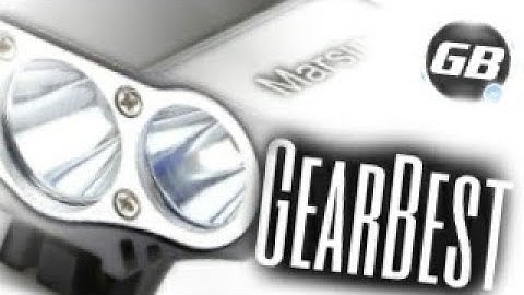 Unboxing Testing Marsing X3 2500Lm Cree XML T6 LED Bicycle Light Set - E-Y33-B1-301 - Gearbest.com