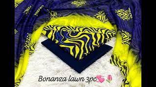 *BONANZA**_ Lawn collection 3pc_*ReplicaGuaranteed Stuff KF#fashion #summerwearcollection