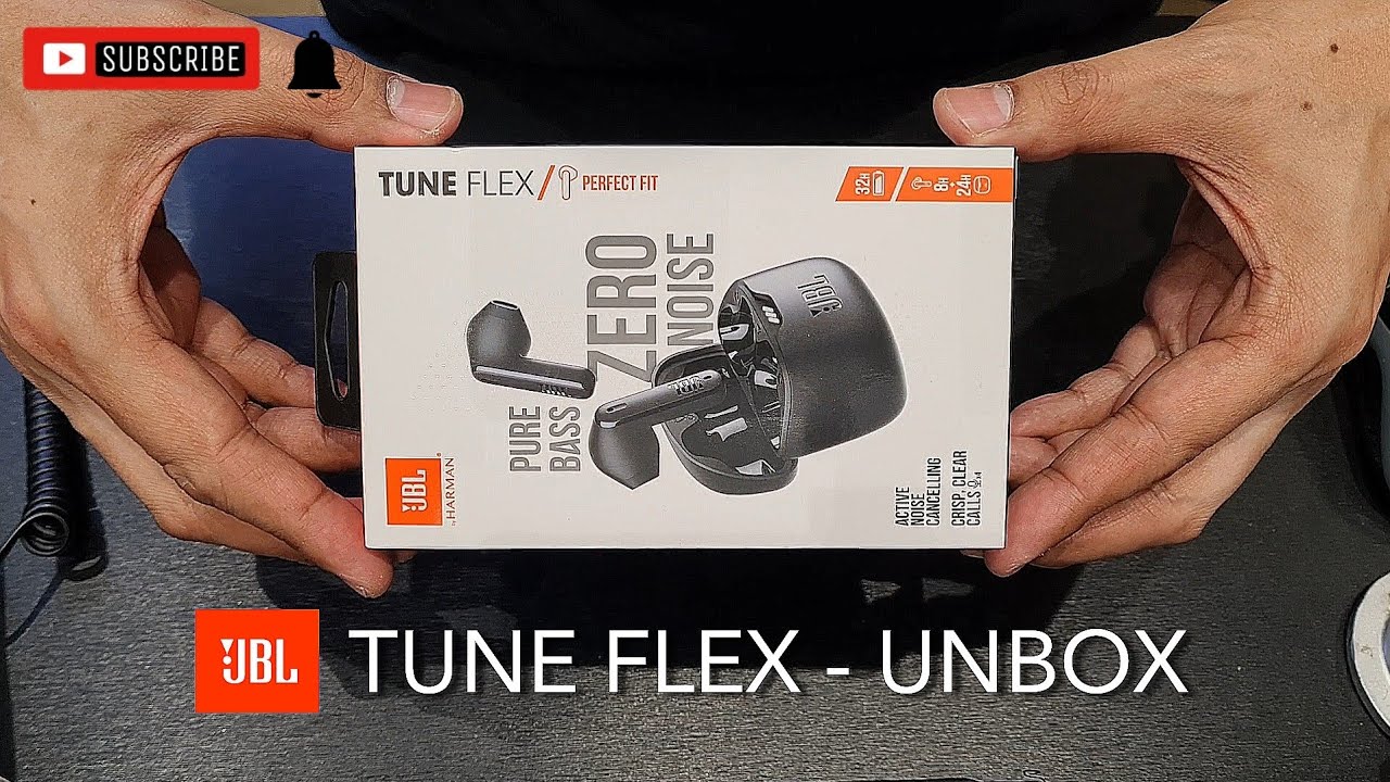 JBL TUNE FLEX Wireless ANC Earphone - Unbox and review 