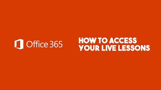 How to access Live Lessons Jan 2021