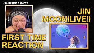 Reacting to Moon(Live!) by Jin of BTS | FIRST TIME REACTION