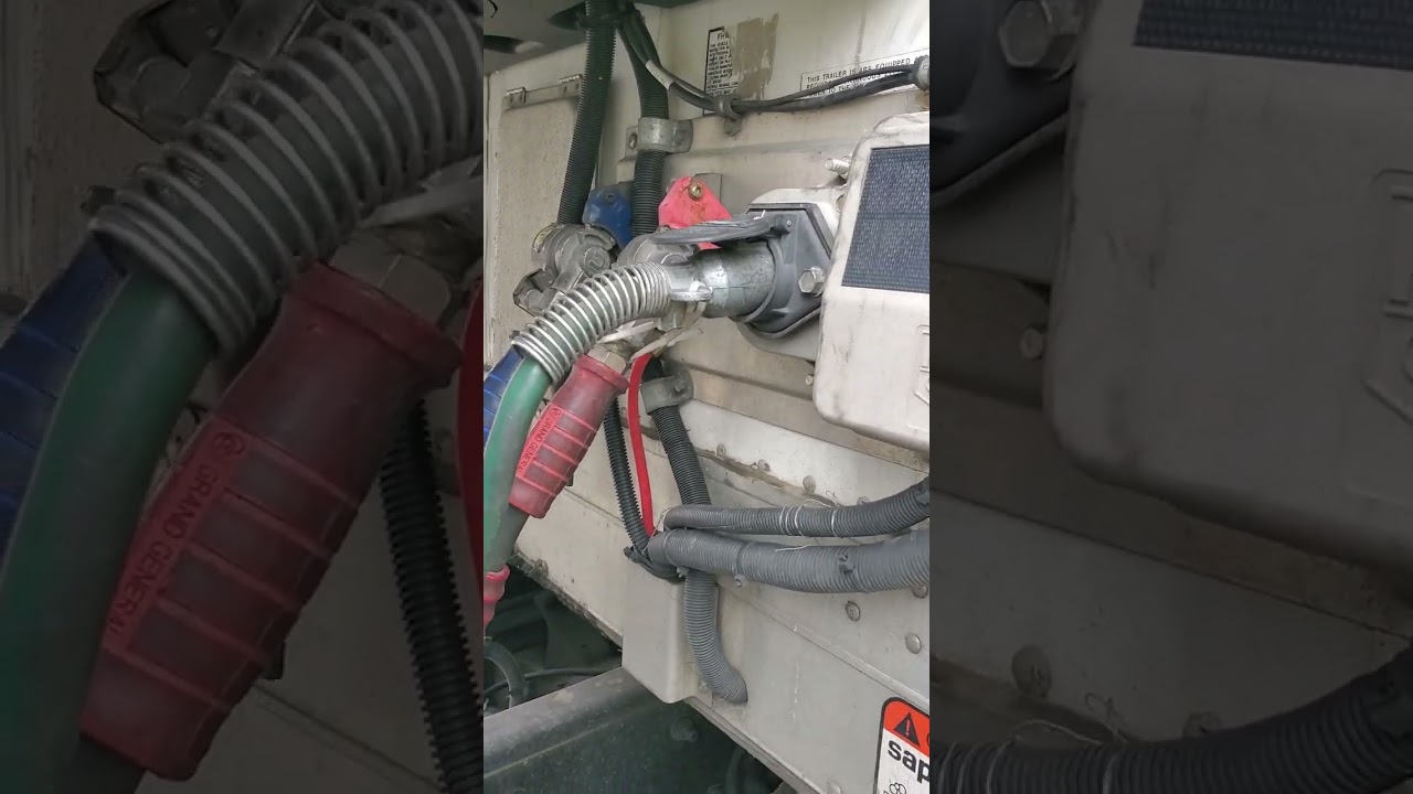 ##semi JUMP STARTING YOUR SEMI TRUCK USING YOUR REEFER TRAILER#