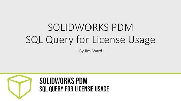 SOLIDWORKS PDM   Query for Logged in Users
