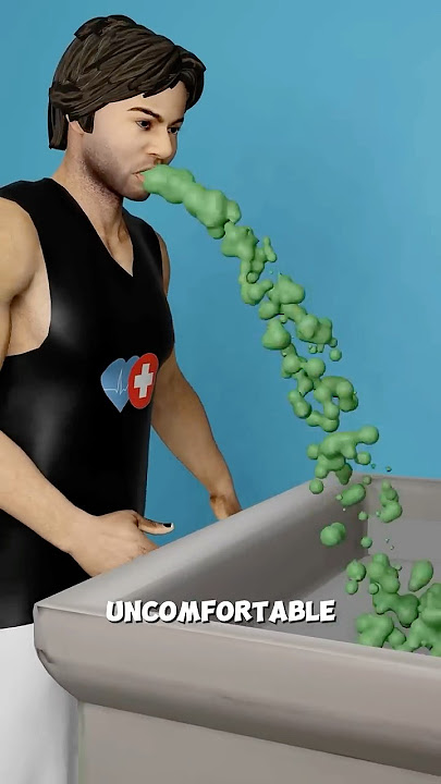 What happens when you vomit?? 🤮 #health #doctor #youtubeshorts #shorts #shortvideo #shortsvideo