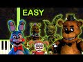 All five nights at freddys songs on piano
