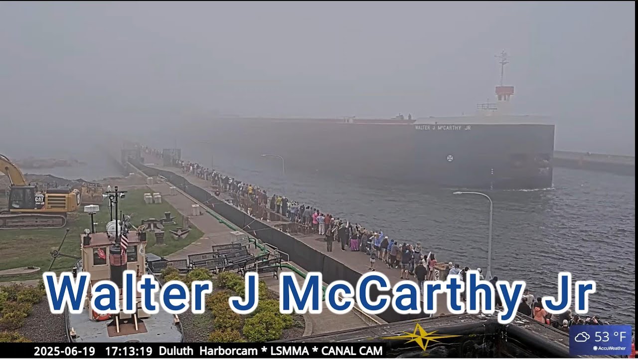Walter J McCarthy Jr arrived in Duluth 06/19/2025