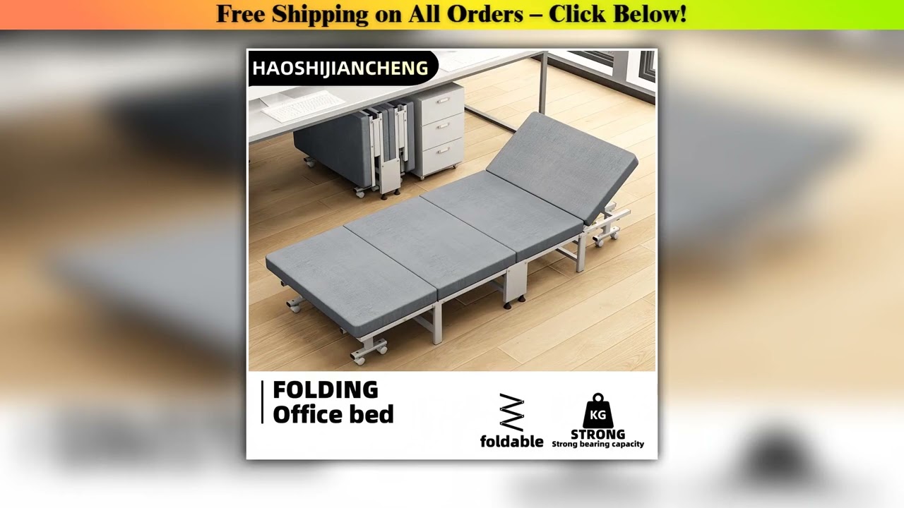 1 Dust Cover for a Folding Bed or 1 Folding Bed, Multifunctional Tech Fabric with High-Density