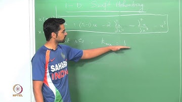Mod-01 Lec-31 Tutorial Session: Solution of Assignment 4 on linear stability