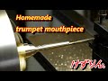 Homemade trumpet mouthpiece