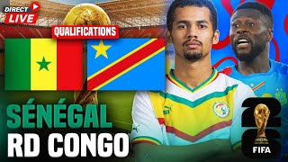 SENEGAL X RD CONGO AO VIVO- CAF QUALIFIERS 2026 (ELIMINATÓRIAS AFRICANAS- SENEGAL VS DR CONGO)