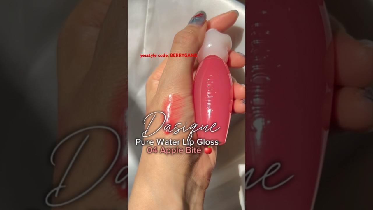 Dasique Pure Water Lip Gloss | Apple Bite 🍎 