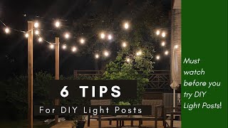 AVOID THESE MISTAKES! - 6 MUST WATCH TIPS for outdoor string lights | Ety