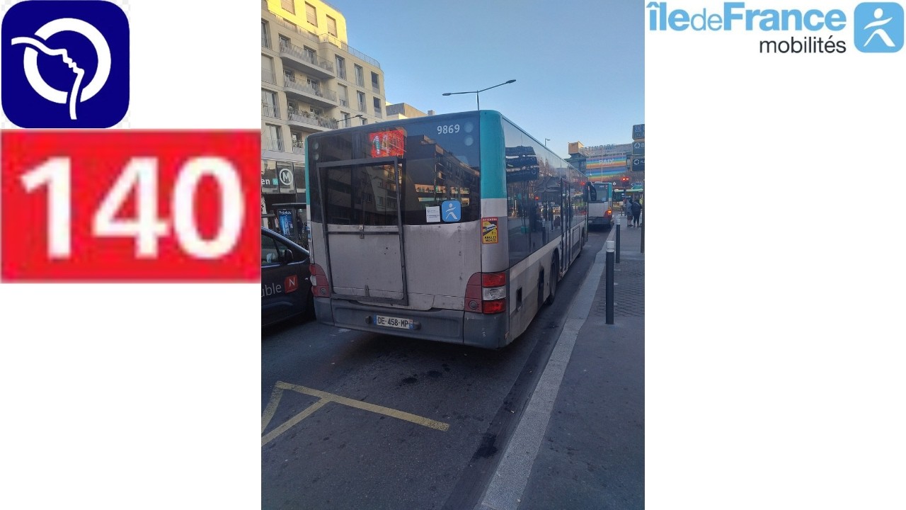 [RATP] Ligne 140 en Lion's City / Line 140 by Lion's City / Lion's Cityで140号線