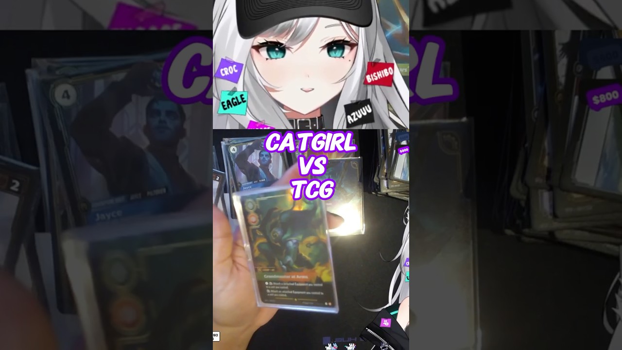 Catgirl vs TCG | #vtubers #vtuberclips #riftbound