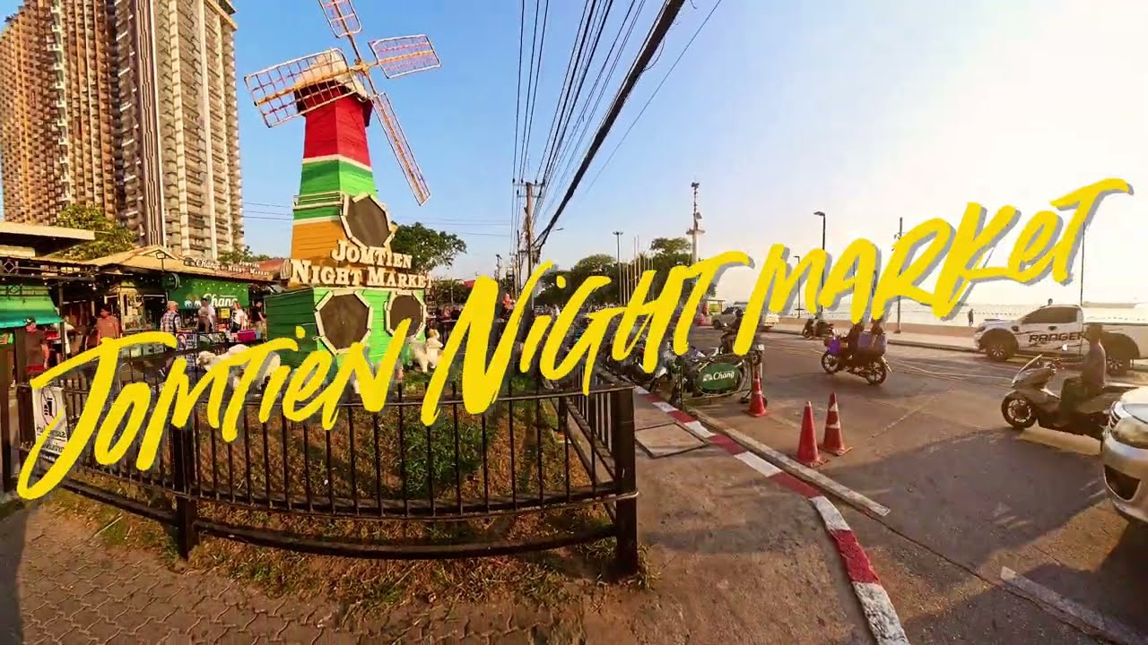 Jomtien Night Market in Pattaya 04.02.2025