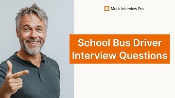 Sample Interview Questions for School Bus Driver with Answers