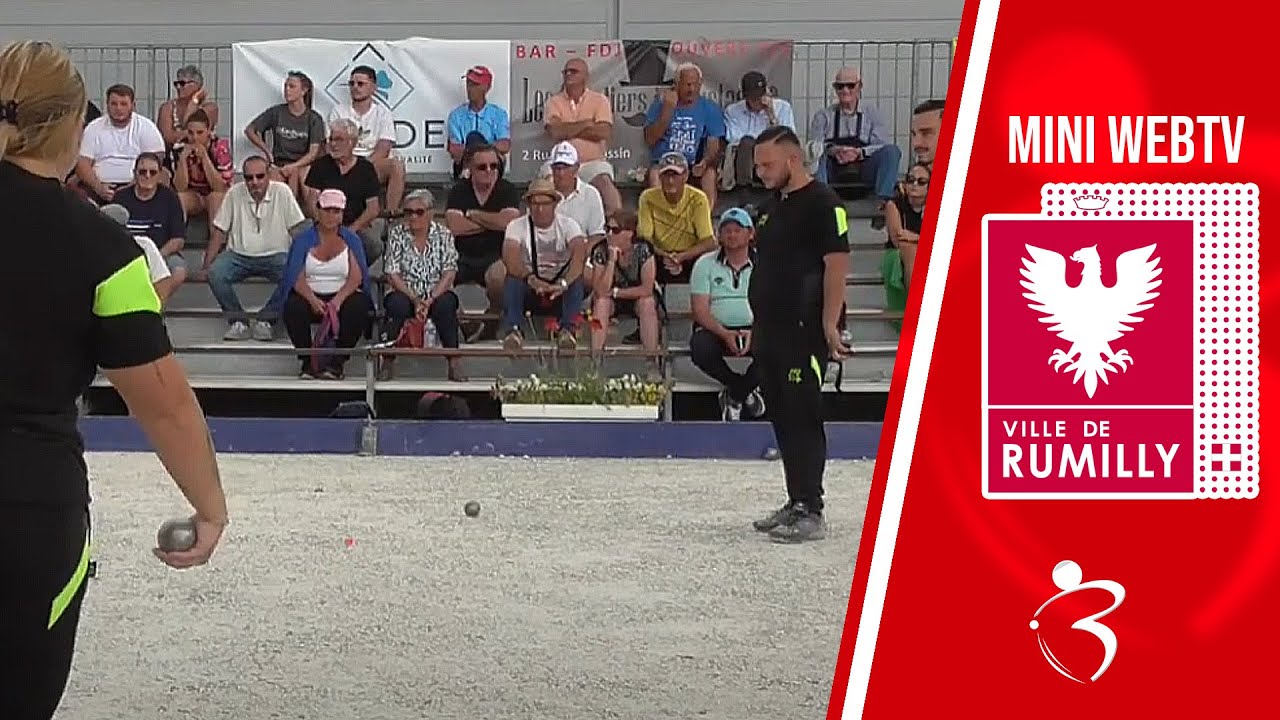 Miniature : Finale COULON vs ROMUALD : National Triplette Mixte de Rumilly 2024 - TOP 1000 Pétanque