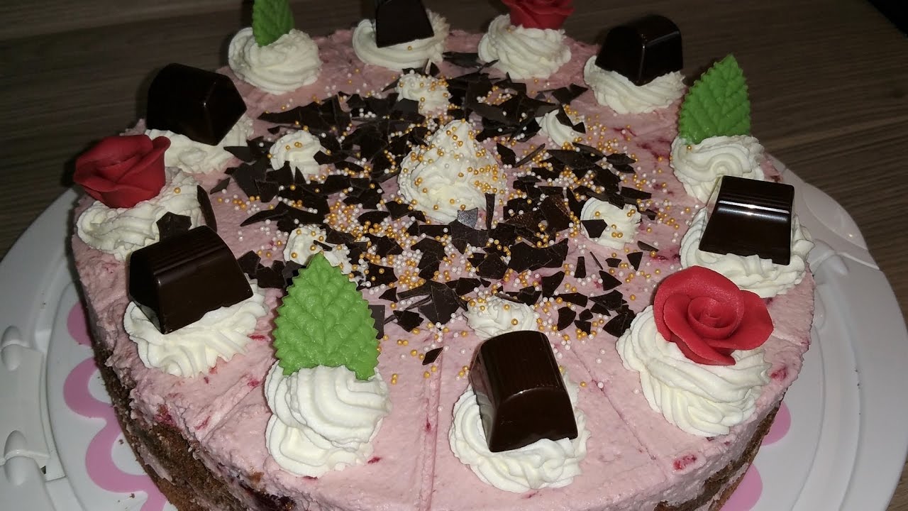 Mon Chéri Torte | Kirschtorte - YouTube