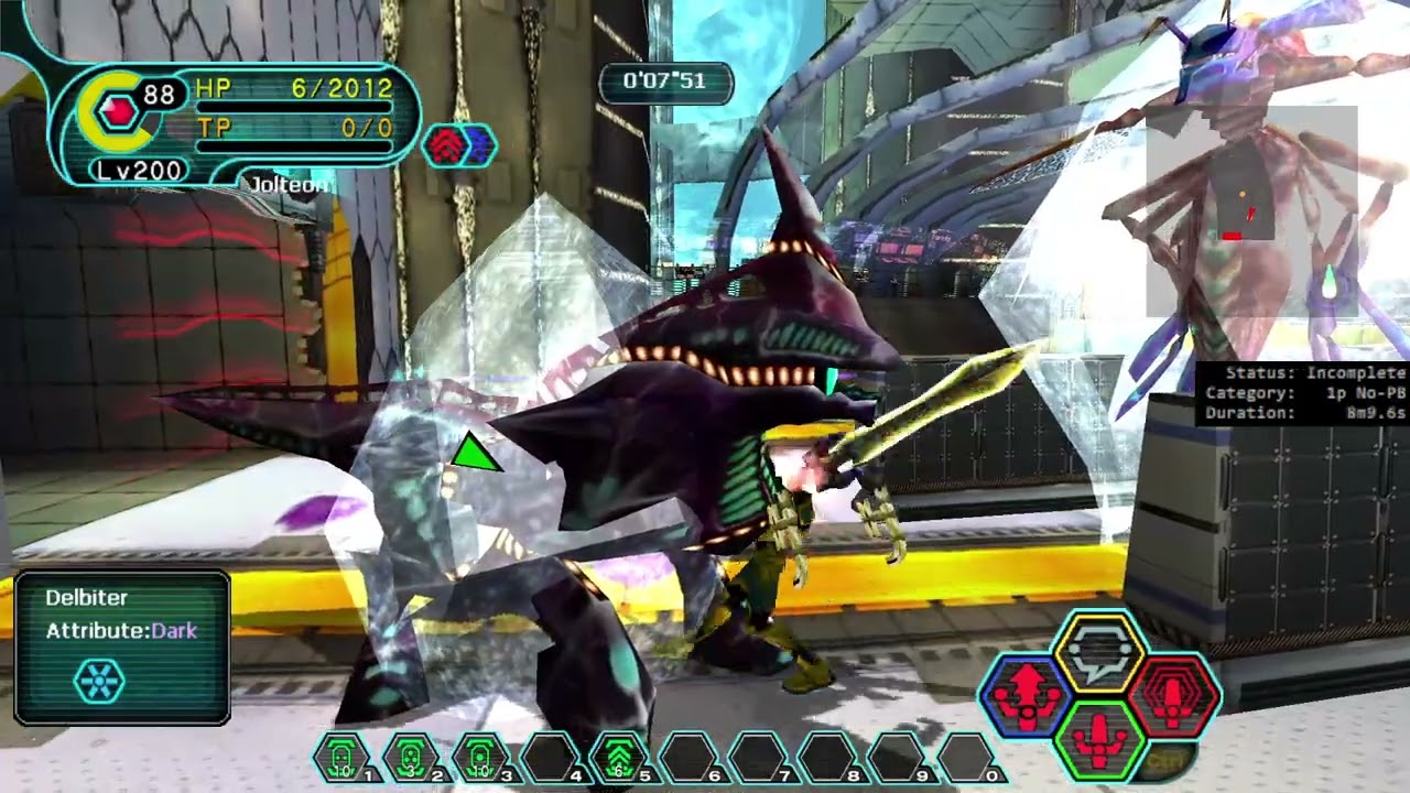 [PSOBB] Sweep-up Operation #9 - 3"06 remaining (HUcast)