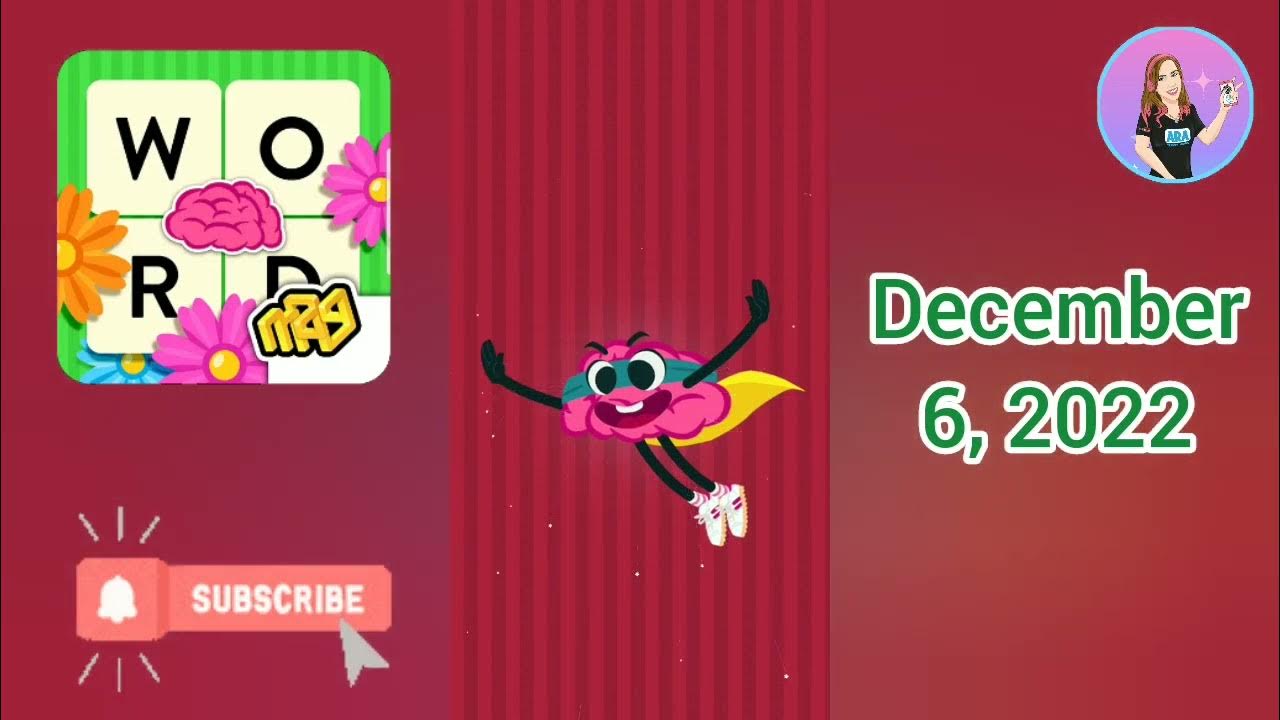 WordBrain Holiday Event December 6, 2022 Answers YouTube