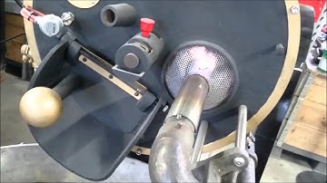 Probat Perfect burner on LPG