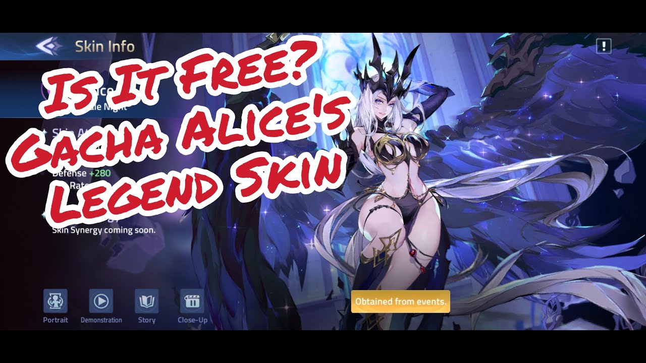 Is It FREE??? Alice's Legend Skin Gacha Mobile Legends Adventure