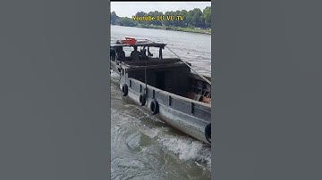 Vượt cống ngăn mặn.#short.