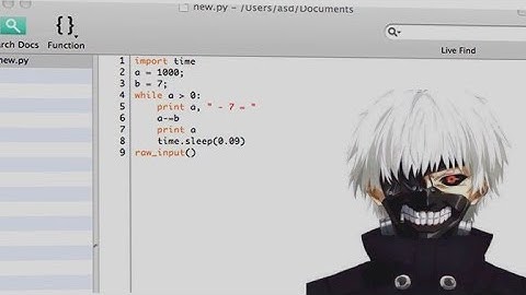 Я - гуль (Python)