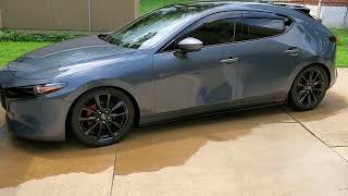Sports Performance Mid summer update and 2 years of ownership Mazda 3. Condition of paint, Plastidip & Mods.